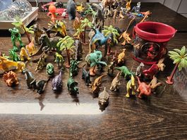 Grosse Dinosaurier Sammlung