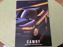 Toyota Camry Sedan/Sportswagon 24 Seiten Februar 1991