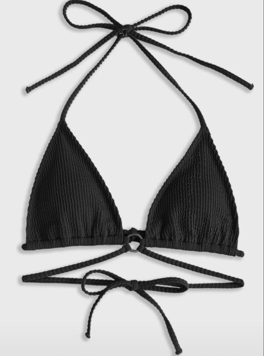 Costumi da bagno & Bikini: Bikini schwarz zum schnüren – Nuovo (secondo la descrizione) da Solothurn venduto da amelie.br
