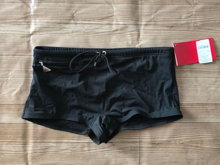 🆕️ Lahco Herren Badehose - M - Grey-Black (D5)