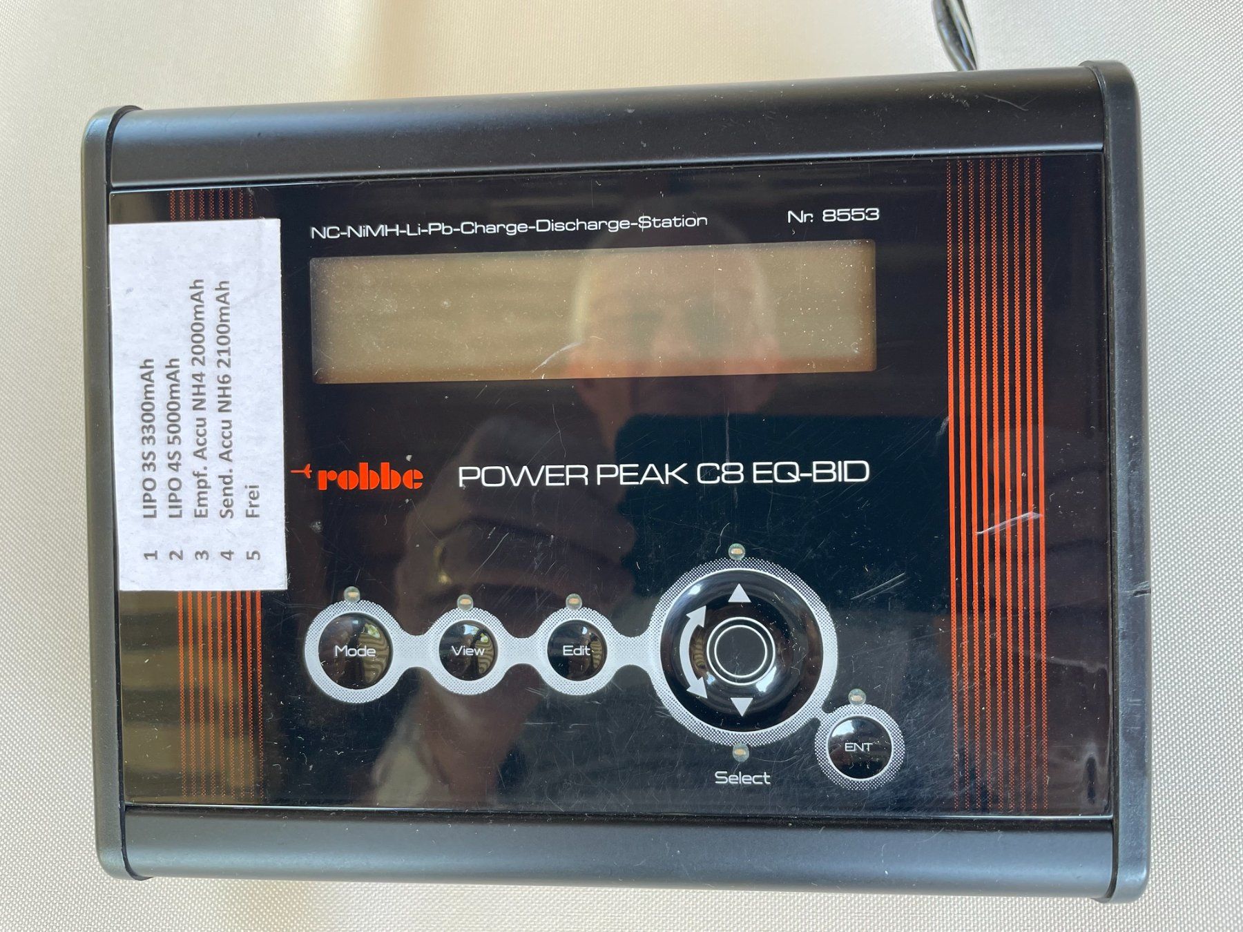 Robbe Akkus, Ladegeräte & Netzgeräte: Ladegerät Robbe Power Peak C8 EQ-BID – Gebraucht aus Niederurnen von maege2011