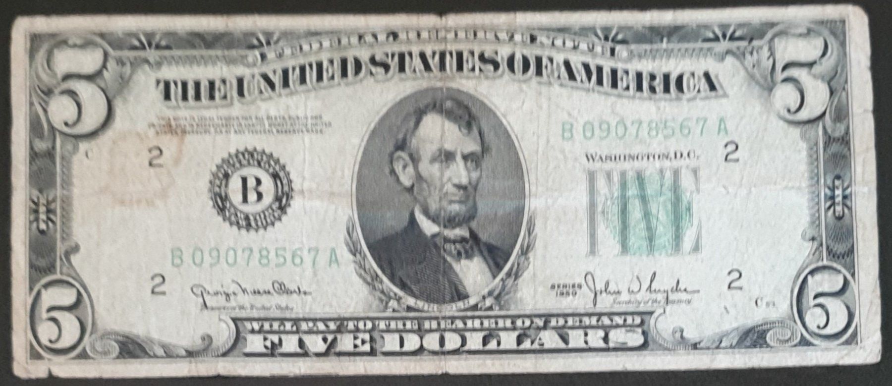 Banconote: One dollar USA und Five dollars USA – Usato da Conthey venduto da donaldC 6