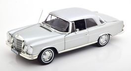 Mercedes-Benz 250 SE Coupé W111 1965-1967 silber met.   1:18