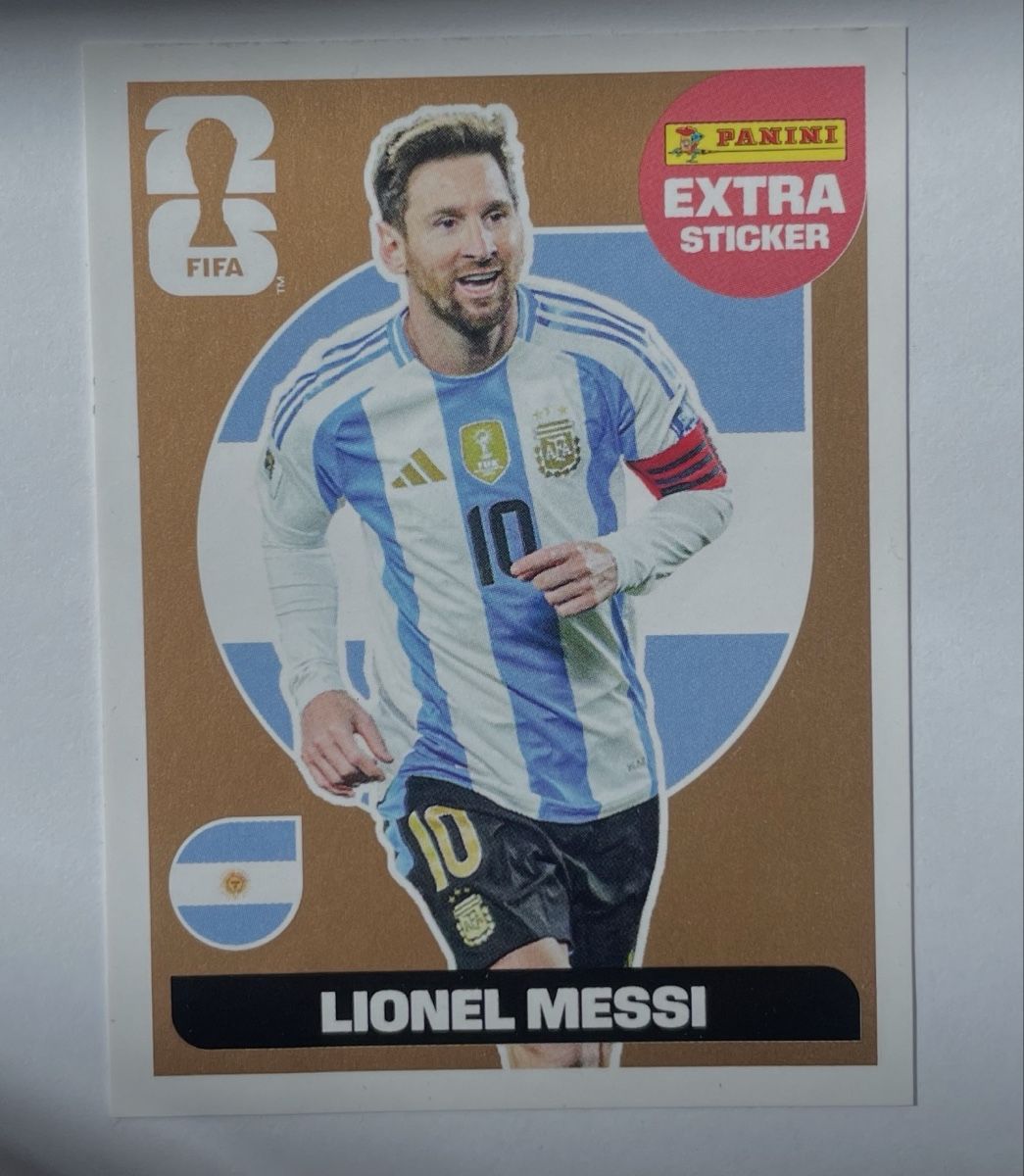 Panini Cartes à collectionner: Panini Extra Sticker Messi Bronze – Neuf (Voir description) à Oberdiessbach par Nunu