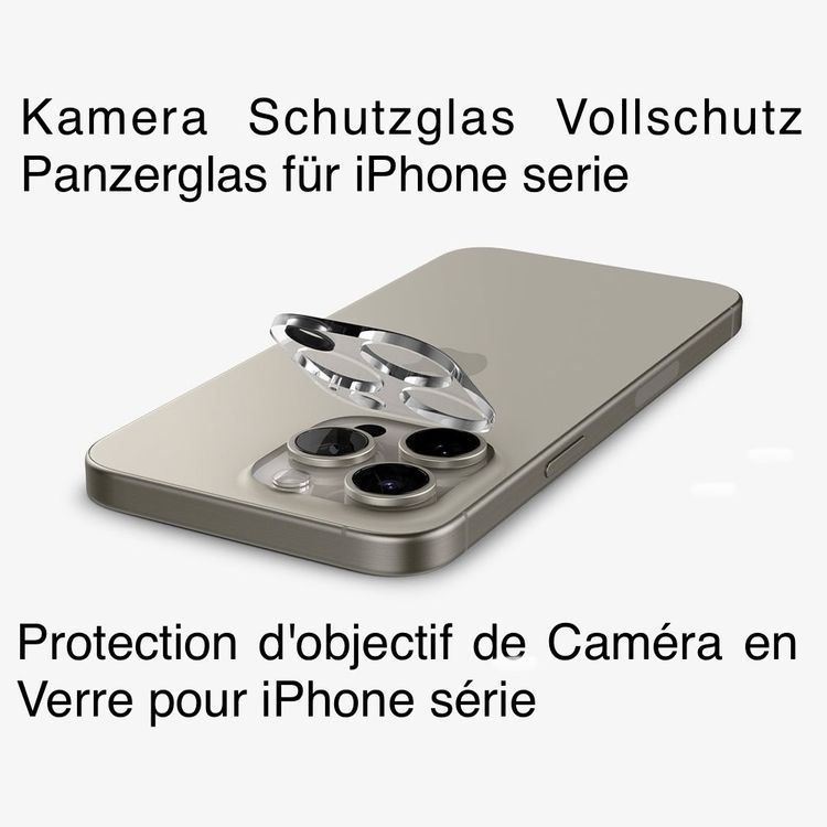PanzerGlass Protection Objectif iPhone 15 Pro/Pro Max