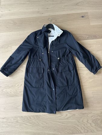 Reversible Max Mara Übergangsjacke Schwarz/Weiss Gr. 34