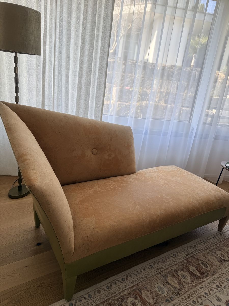 Sedie a sdraio: Chaise Lounge - Unique Design Recamier - Birch/Leather – Usato da Altendorf venduto da Alovely 5