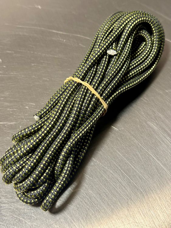 Petzl Reepschnur gelb/schwarz ∅5 mm 6 m NEU | Kaufen auf Ricardo