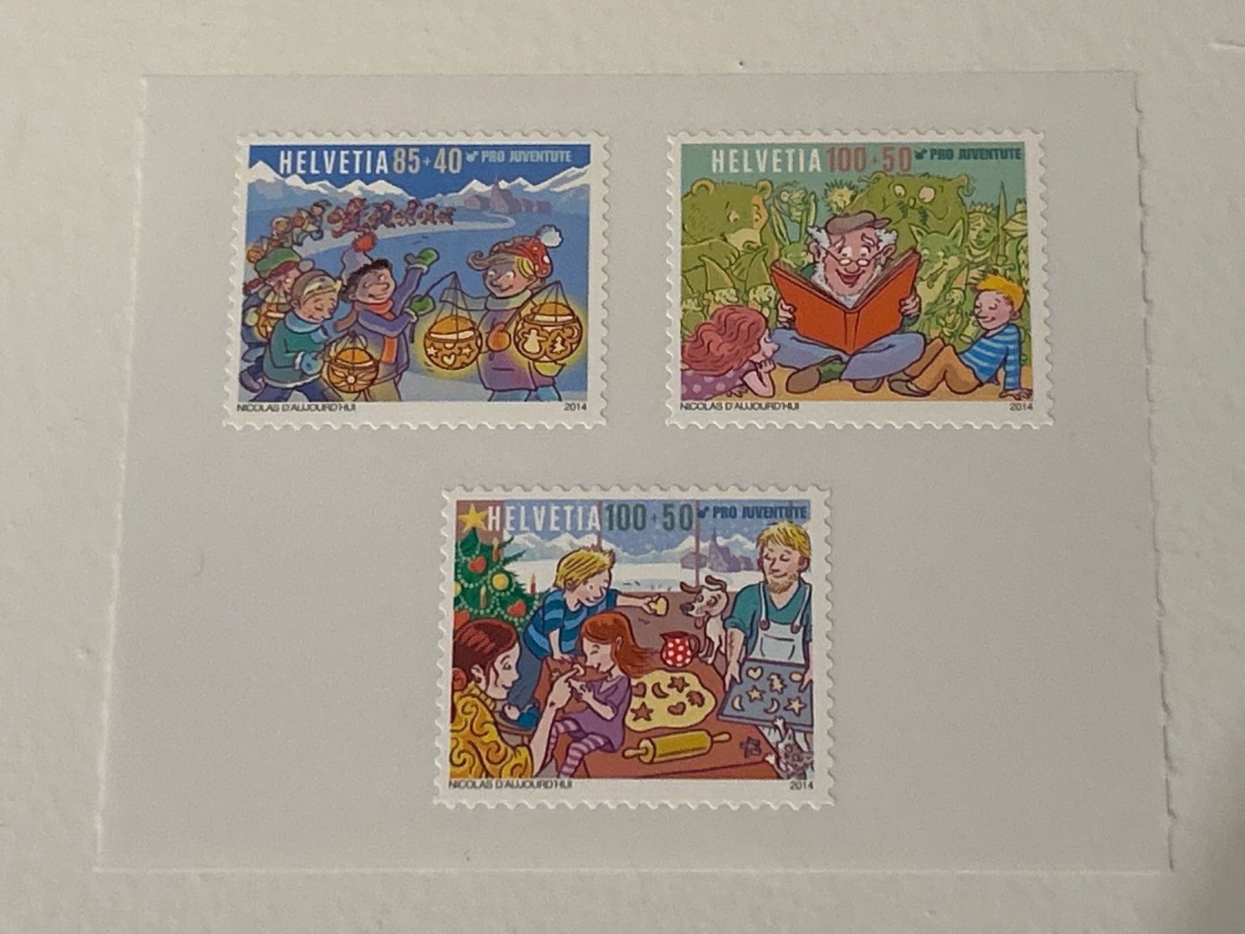 Tutti i francobolli: Briefmarke - Schweiz - Pro Juventute 2014 - postfrisch – Nuovo (secondo la descrizione) da Villnachern venduto da RicardoMary