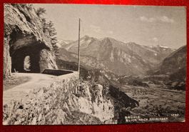 Brünig Blick nach Meiringen alt