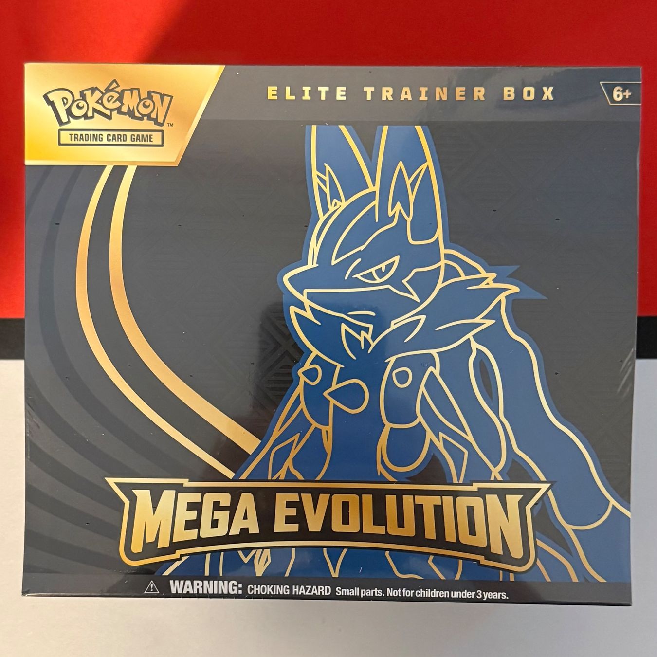 Pokémon Sammelbilder & Trading cards: Pokémon ME01 Mega Evolution Elite Trainer Box EN Lucario – Neu und originalverpackt aus Feuerthalen von Plazatoys