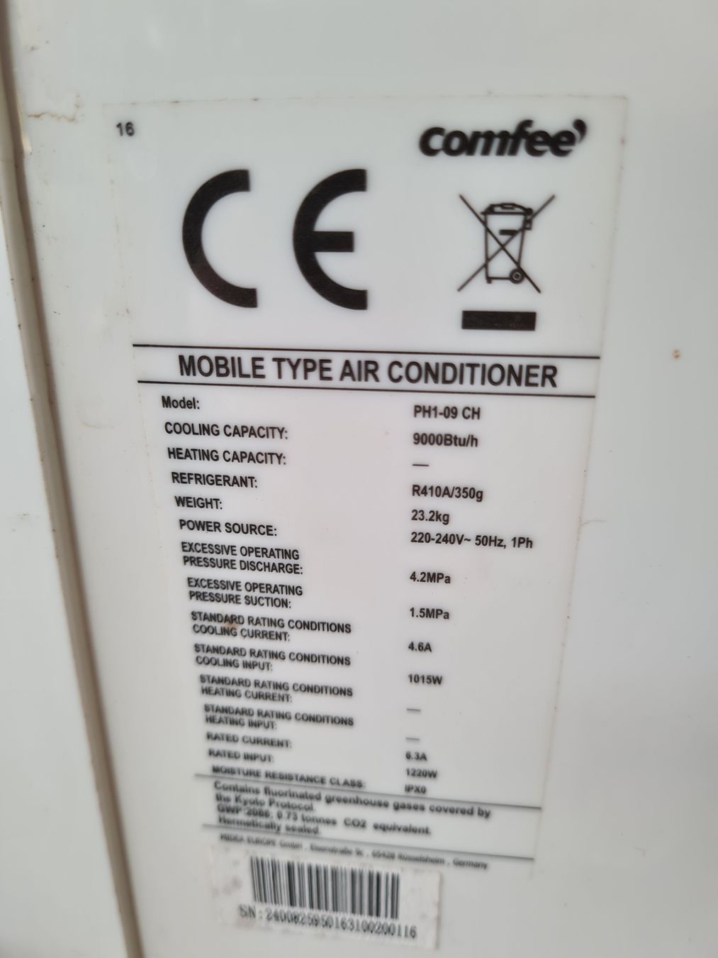 Comfee Condizionatori: mobile Klimaanlage comfee – Usato da Düdingen venduto da Boongo 2