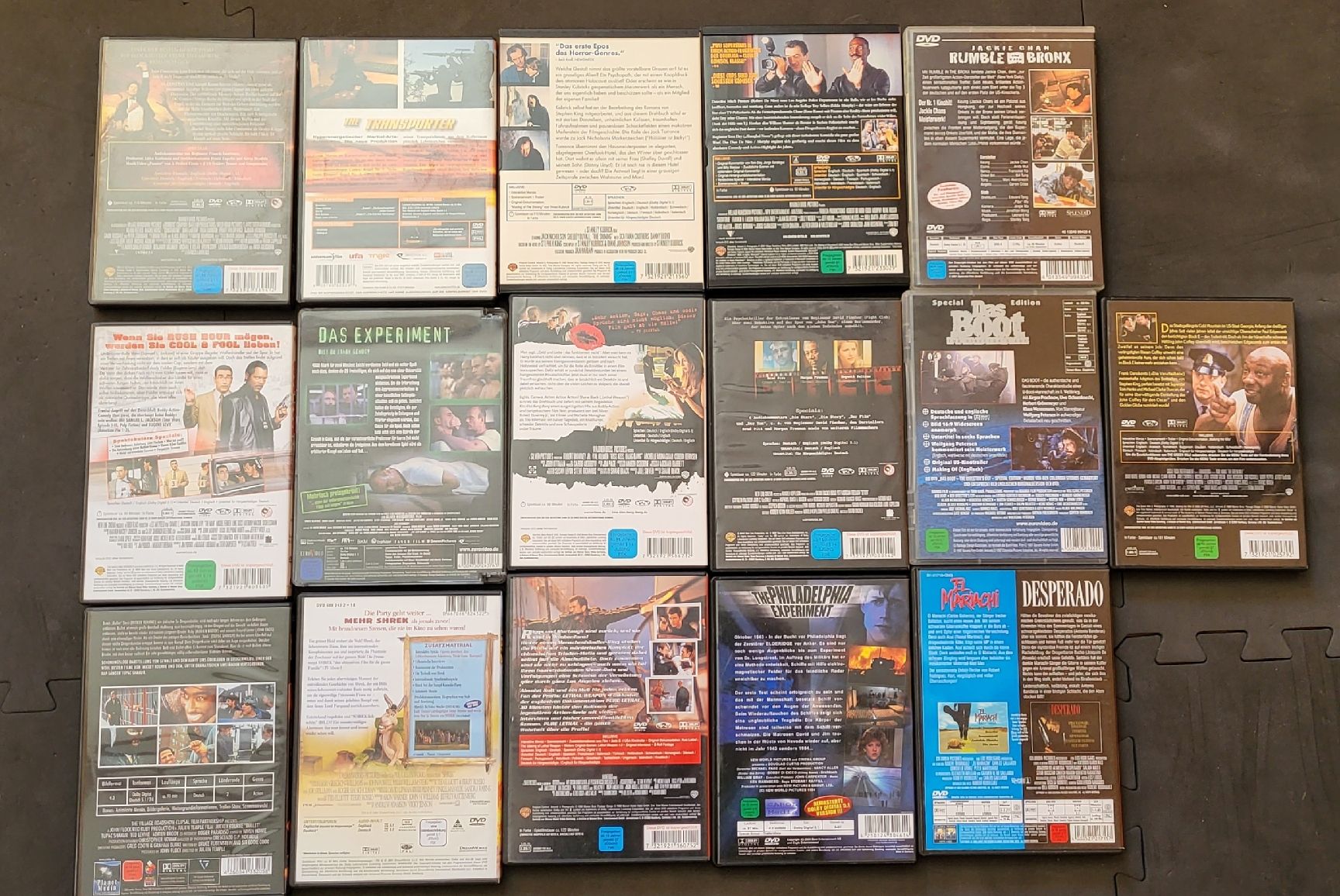 Tutti i DVDs: DVD Sammlung 16Stk. divers – Usato da Langwies venduto da Erdmann81 1