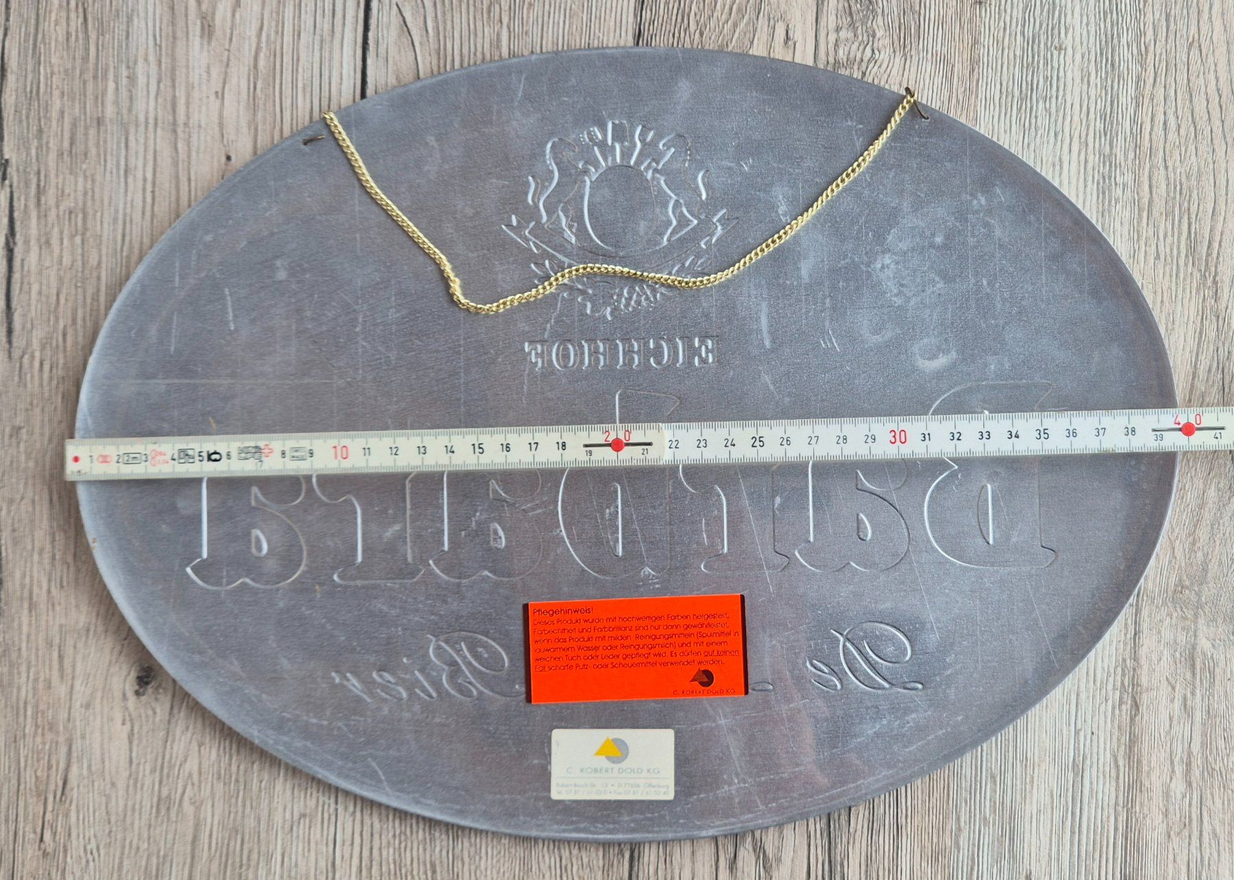 Eichhof Insegne: Aluminium Schild von Barbara de Luxe Bier von Eichhof – Usato da Neerach venduto da SilliS 5