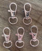 5x Haken / Karabiner zum Basteln