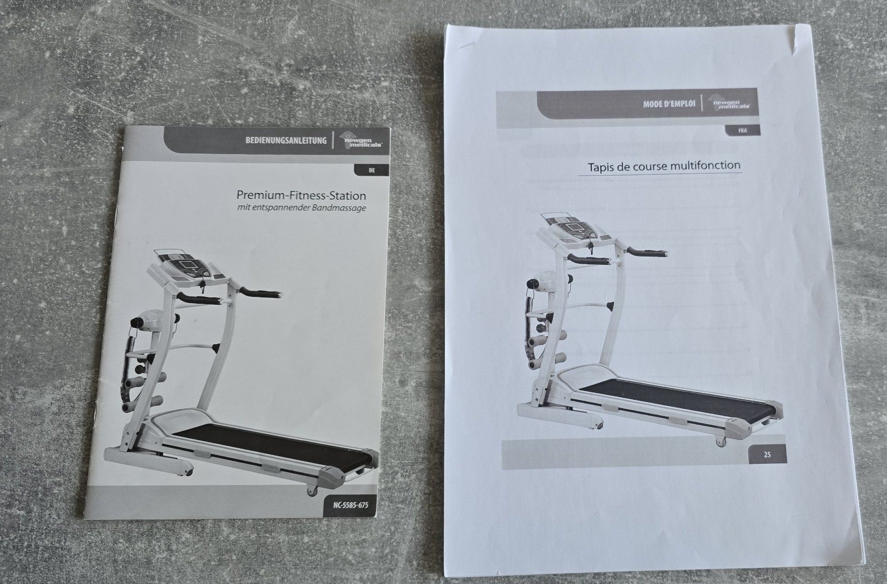 Macchine per carico, silaggio e trasporto: TAPIS DE COURSE MULTIFONCTION  MEWGEN MEDICAL  11 PROGRAMMES – Usato da La Chaux-de-Fonds venduto da Giannis50 1