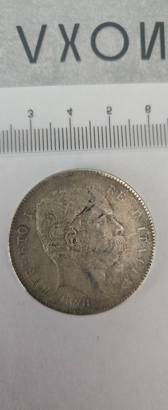 Tutti le monete: Italienische Münze, Umberto I, 1878, replika – Usato da Neuenhof venduto da archia 1