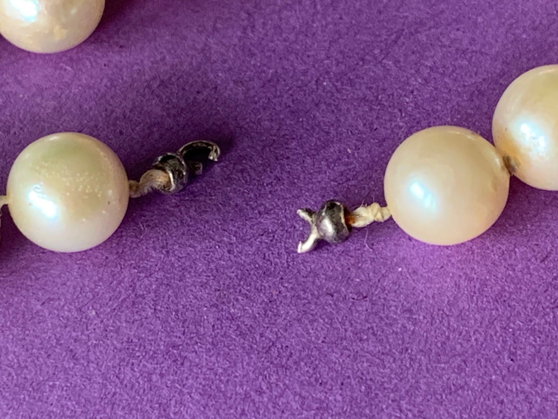 Perle (finte): Perlenkette ohne Verschluss (7mm) – Usato da Dittingen venduto da Bijoubelle 2