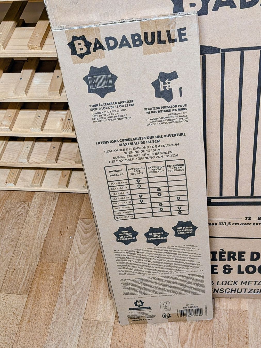 Lauf- & Sicherungsgitter: Badabulle Safe & Lock Metal Safety Gate – Neu und originalverpackt aus Adliswil von ang_ry5z 1