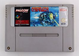 CYBERNATOR Konami SNES PAL Mech Game Shooter Super Nintendo