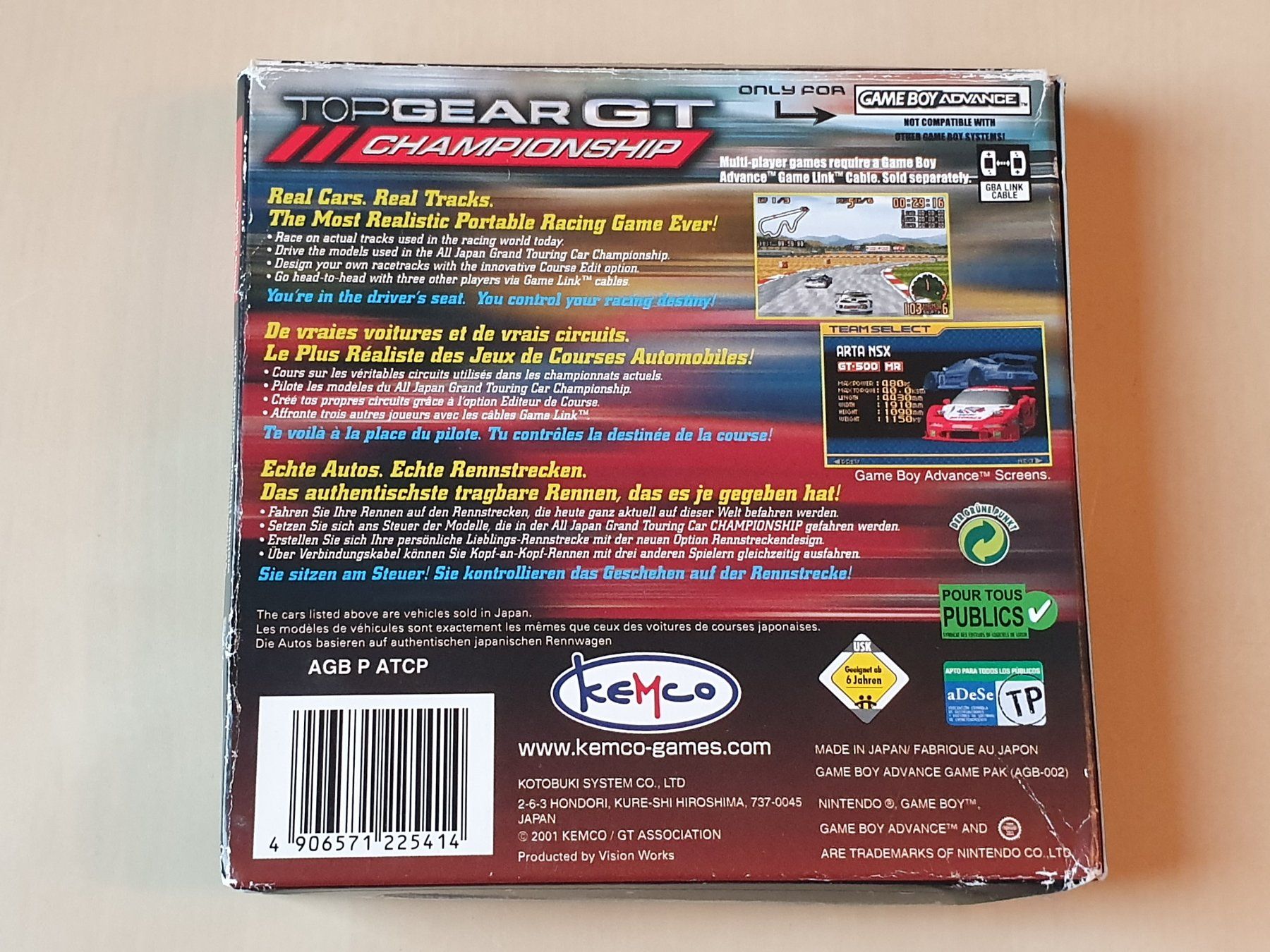Nintendo Giochi: Top Gear GT Championship – Usato da Stansstad venduto da collectorsshop 1