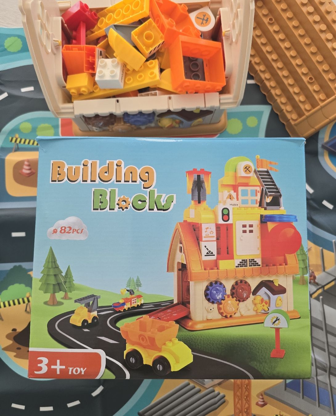 Kit di costruzioni: Grosse Bausteine, Haus inkl. Spielmatte – Usato da Döttingen venduto da Mar_ia25 3