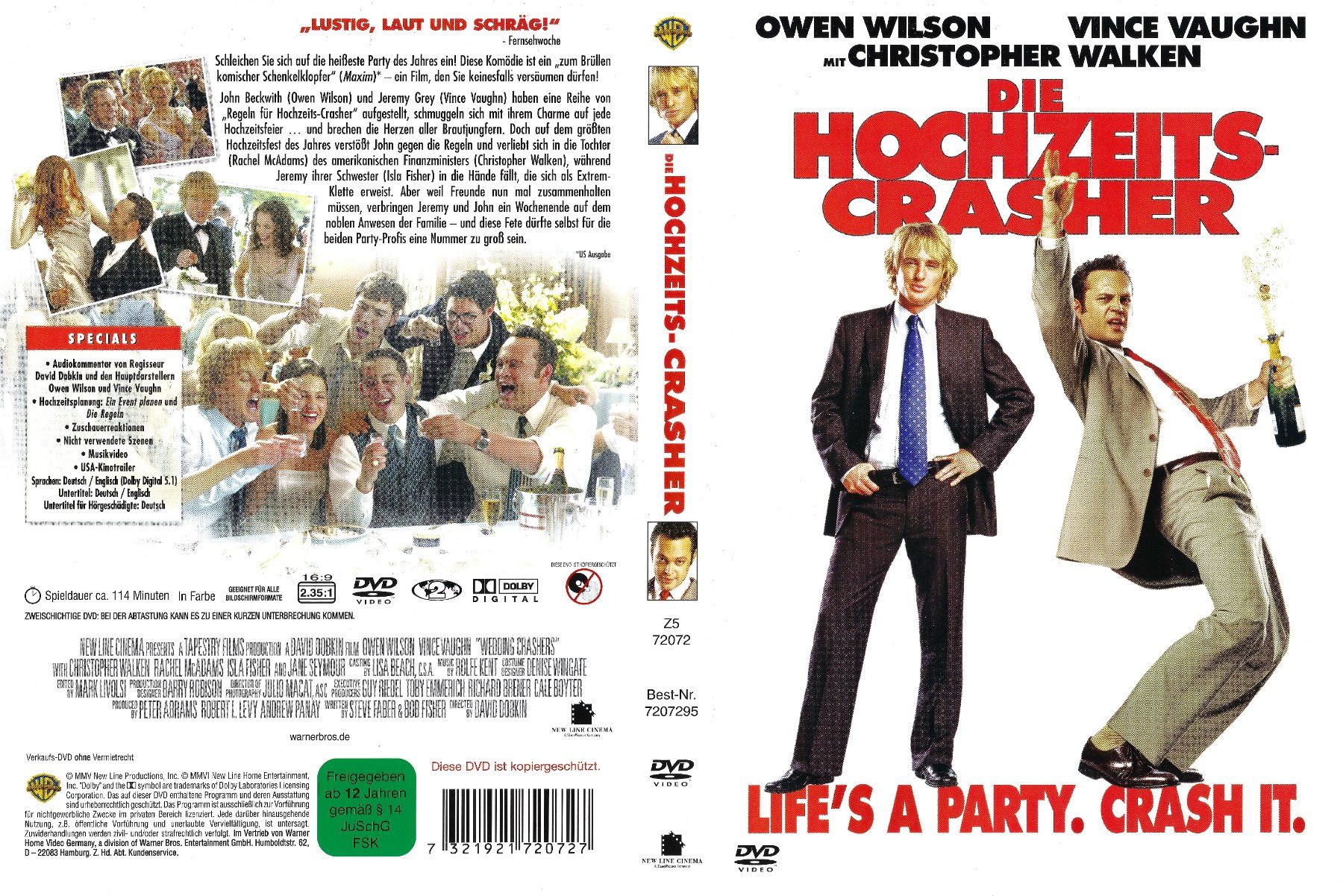 Tous les DVDs: Die Hochzeits-Crasher – D'occasion à Zürich par Cineasten