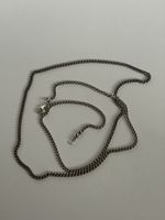 Vintage 925 Silber Panzerkette - 55cm