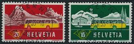 1953 - Alpenpost - Abart - Ersttag Voll Stempel ET · dt