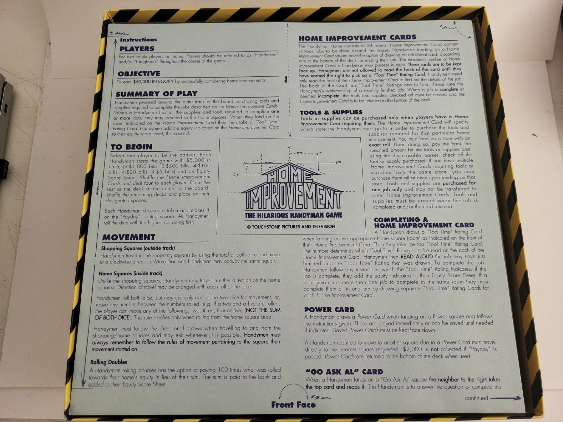 Spiele: Home Improvement oder Hör mal wer da hämmert Familienspiel – Gebraucht aus Moosseedorf von Gamefreak0 3