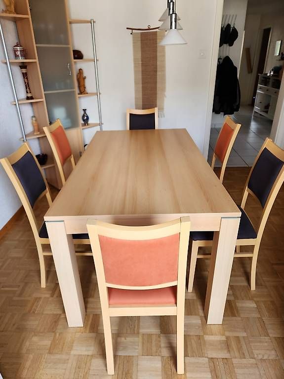 Set di tavolo e panche: Table et chaises  – Usato da Bulle venduto da sstern