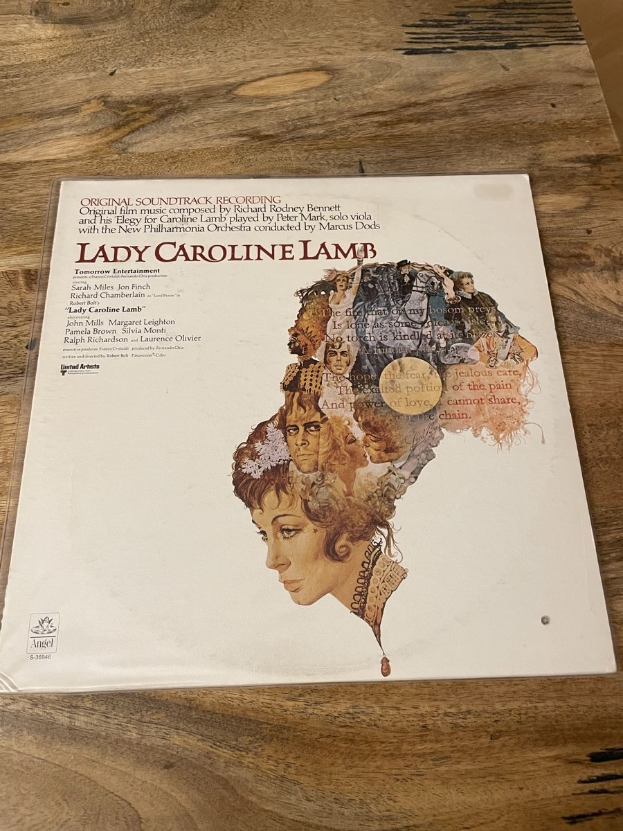 Schallplatten: Lady Caroline Lamb - Richard Rodney Bennett – Gebraucht aus Hombrechtikon von baersandro