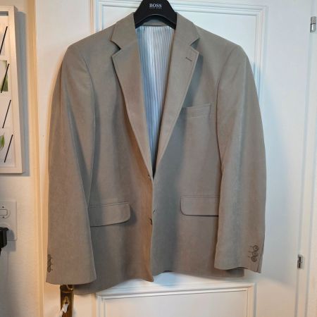 Canda Herren Blazer Kurzgrösse 52 Beige Sakko Business