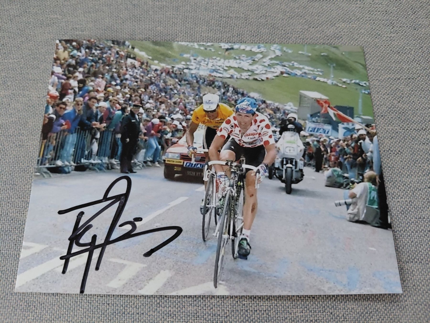 Autographes: Autogramm Tony Rominger – D'occasion à Schmerikon par Olympia04