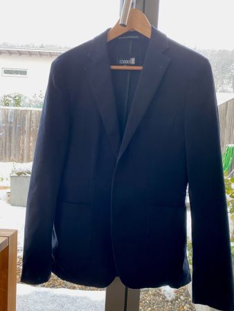 Blazer Herren, dunkelblau, 46