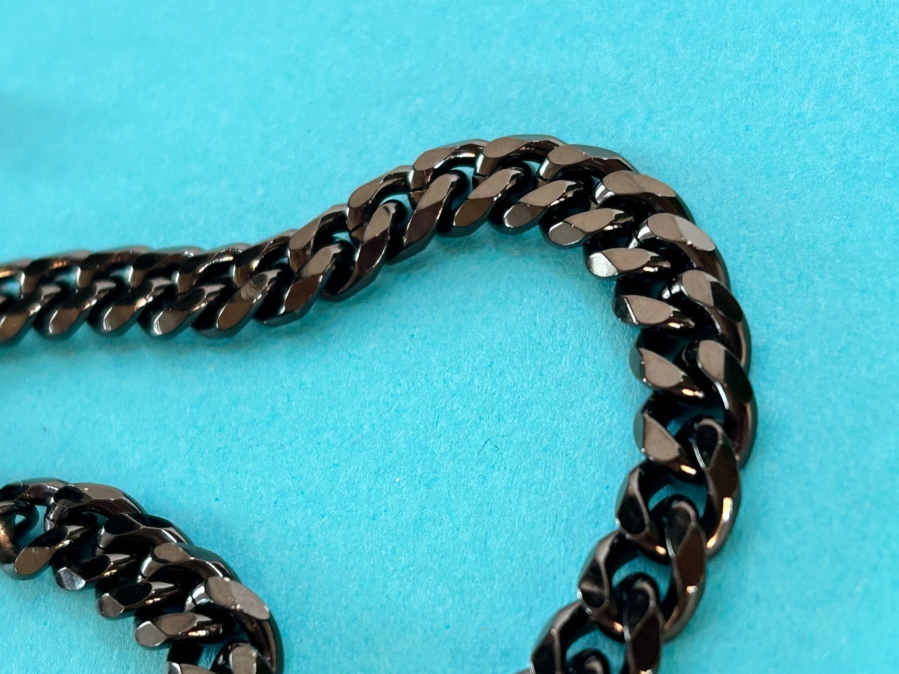 Catenine: Schwarze Panzerkette -Herrenkette Gothik – Nuovo e nell'imballaggio originale da Laufen venduto da Bellavitaboom 8