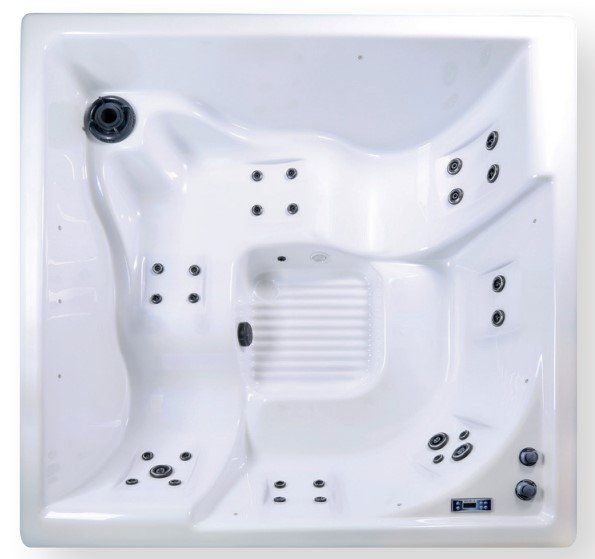 Whirlpool: Spa acrylique Square NetSpa Wave 5 places – Nuovo (secondo la descrizione) da Martigny venduto da ShowroomXL 3