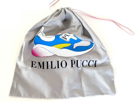 Emilio Pucci Schuh- Accessoires Beutel 33 x 36 cm - NEU