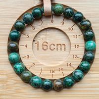 Afrikanisches Türkis Armband Mineralien Stein