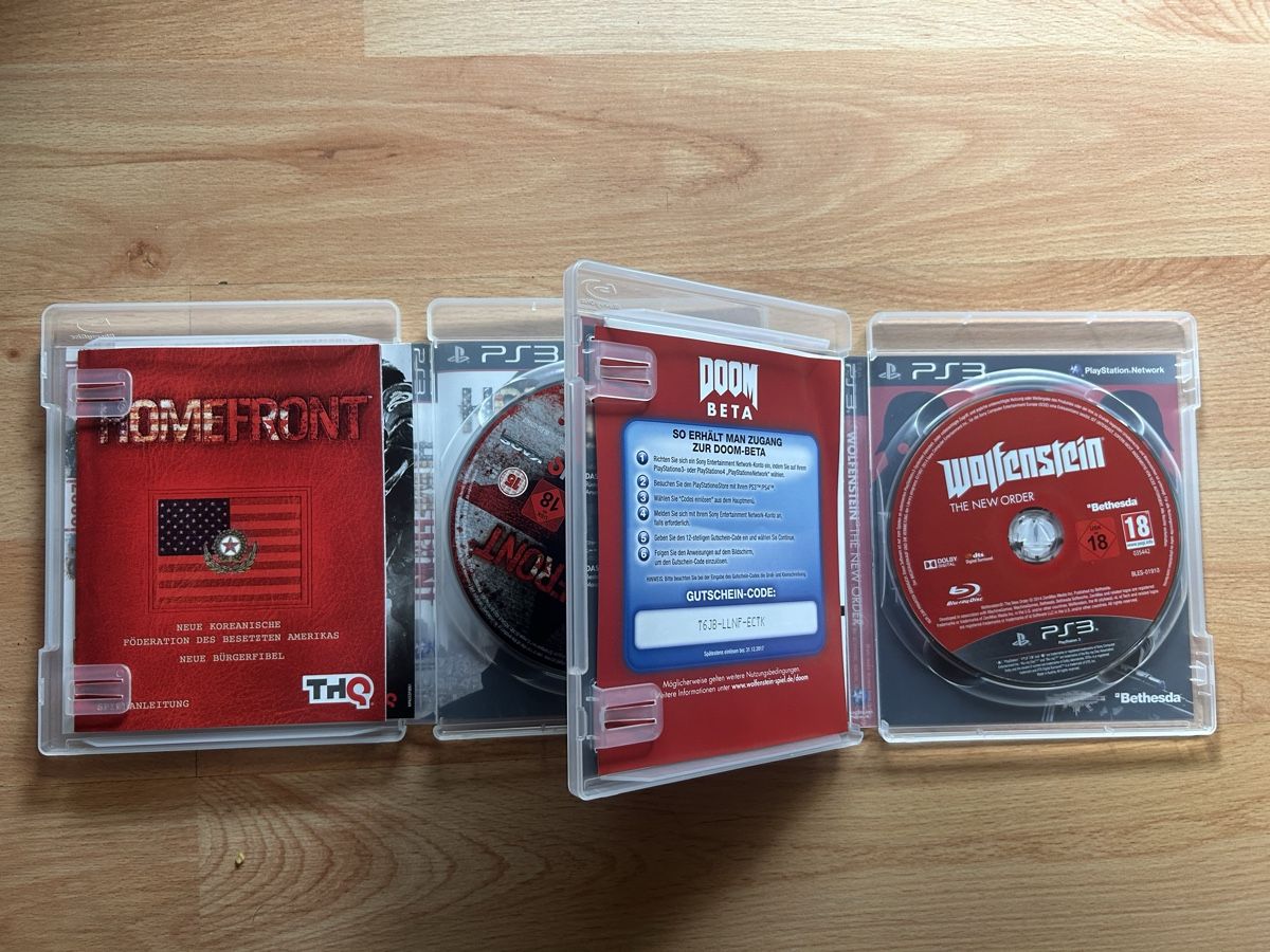 Sony Giochi: PS3 Games : Homefront, Wolfenstein Doom – Usato da Schötz venduto da lor_z95g 1