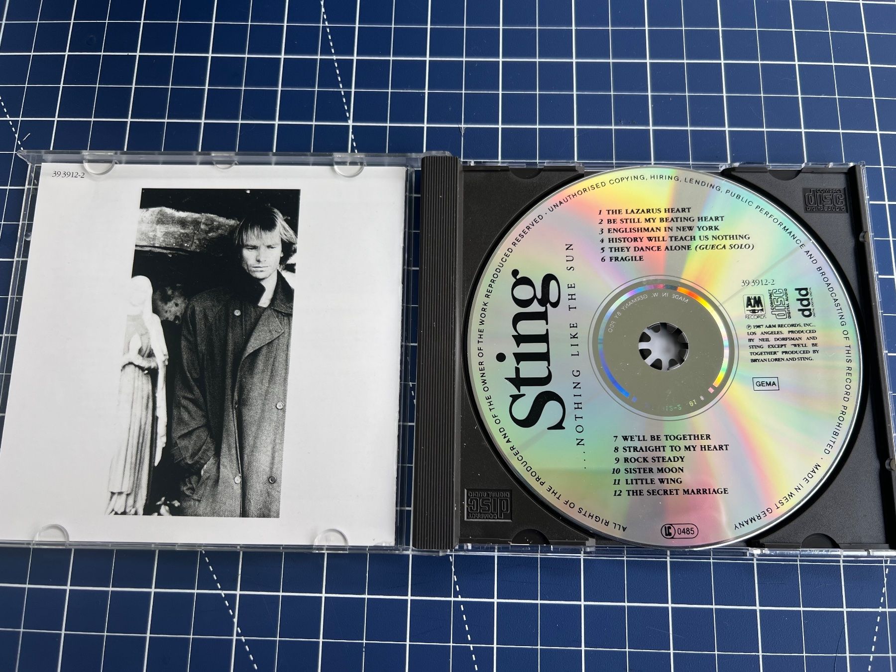 CD: Sting – ...Nothing Like The Sun – Usato da st.gallen venduto da sophiephie 1