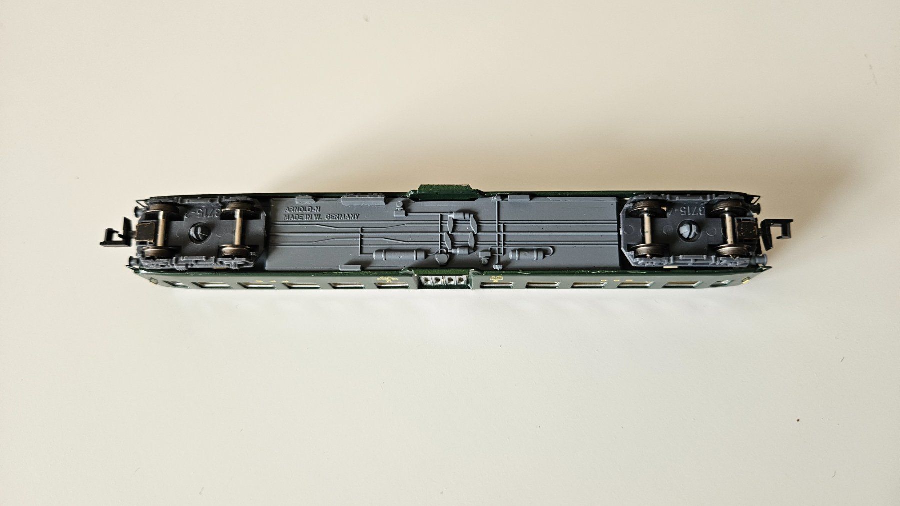 Wabu Modellini di ferrovie: Leichtstahlwagen mit Mitteleinstieg Spur n, Wabu – Usato da Rotkreuz venduto da Rolv.522 6