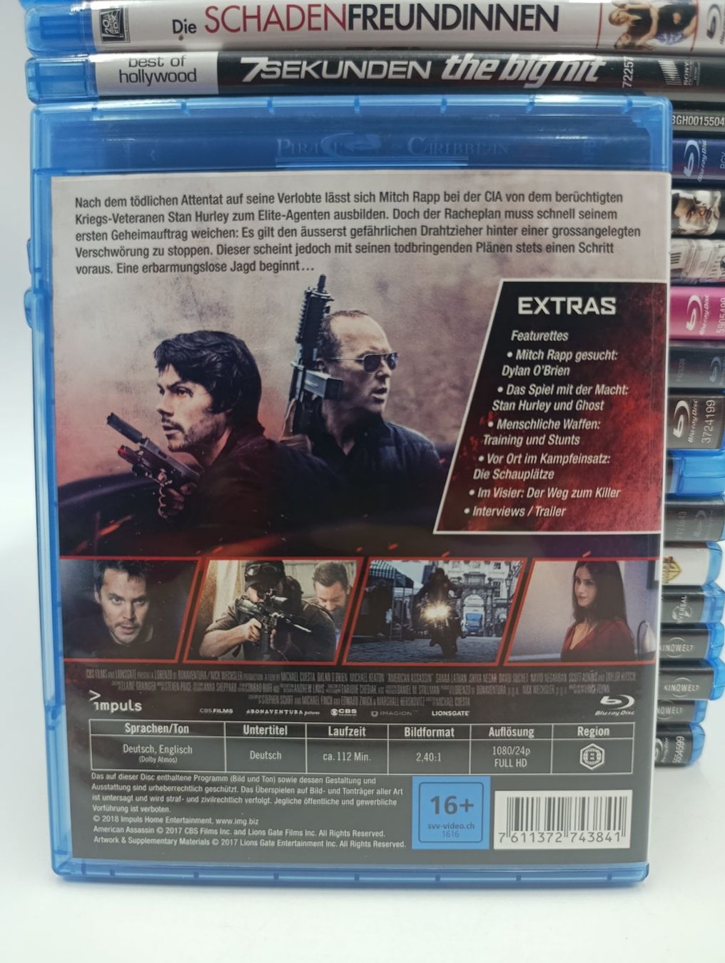 Tutti i DVDs: American Assassin Blu Ray DVD – Usato da Wil SG venduto da Donaldus 1