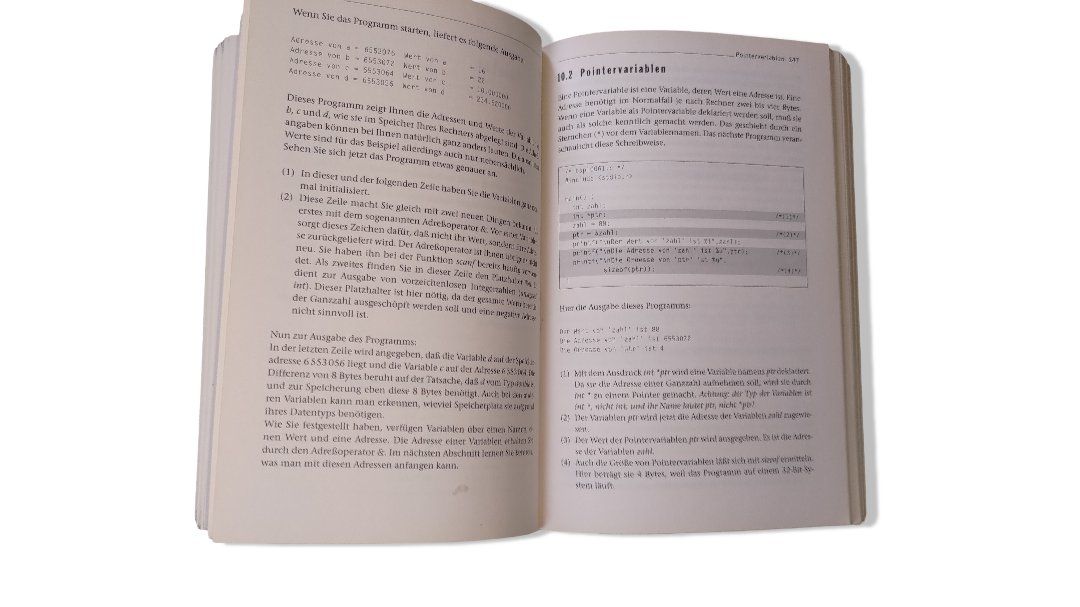 Bücher: Grundkurs Computerpraxis C Programmieren von Anfang an Buch – Gebraucht aus Inwil von Vom_Schiltwald 3