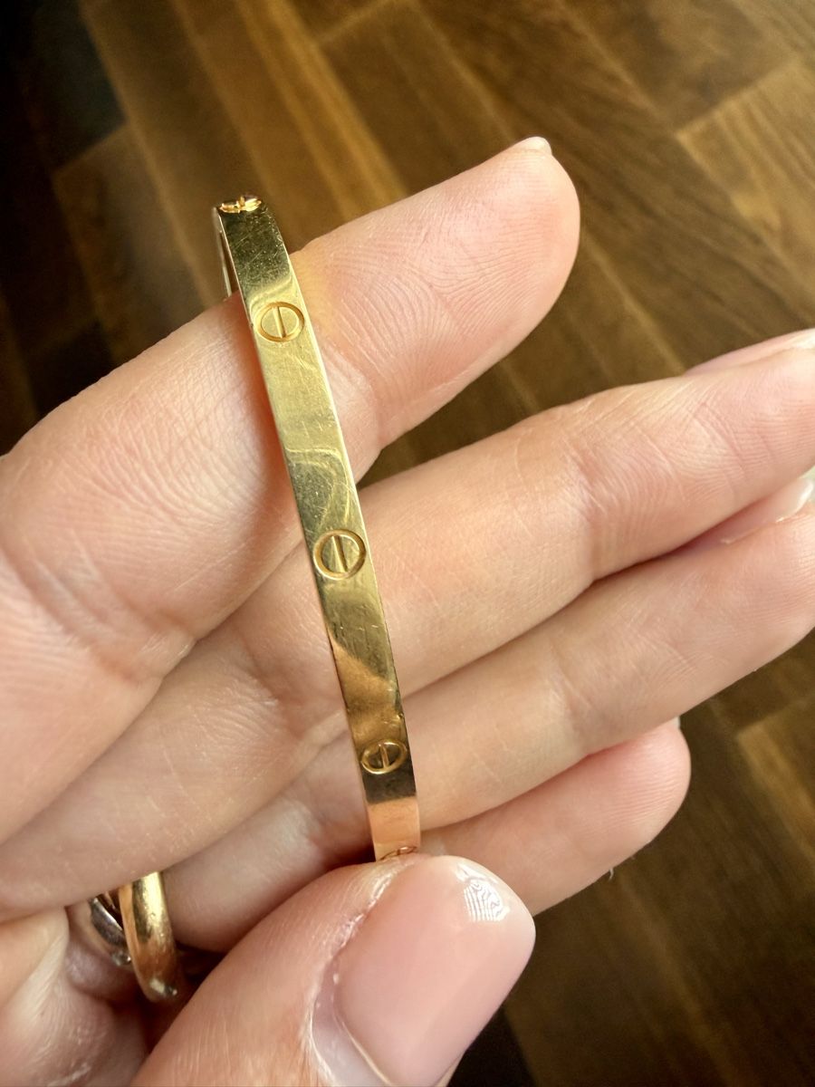 Cartier Bracciali & Braccialetti: Cartier Lovebracelet small Gr. 17 – Usato da Zürich venduto da tinaaaa 1