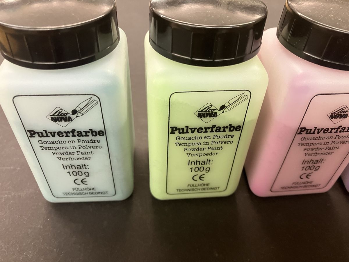 Colori: Pigment Gouache Pulferfarbe – Nuovo e nell'imballaggio originale da zollikon venduto da Racher-Shop 1