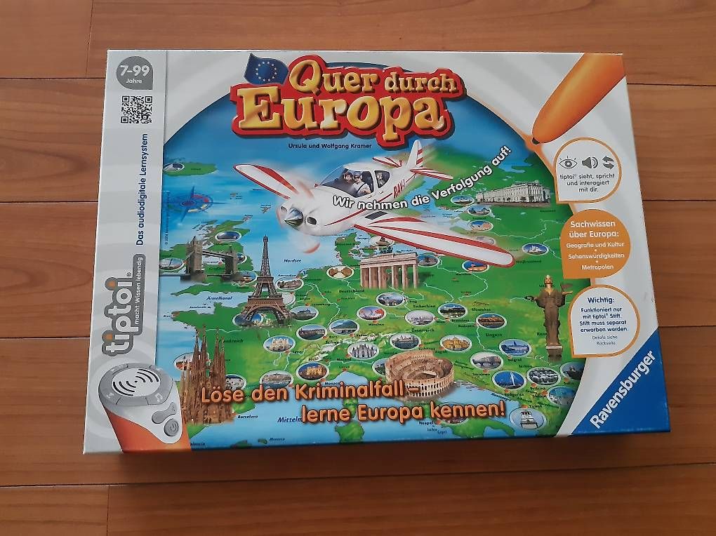 Jeux: Tiptoi Spiel Quer durch Europa – D'occasion à Hinwil par sar_8w6x