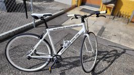 Citybike weiss Riemenantrieb gebraucht guter Zustand