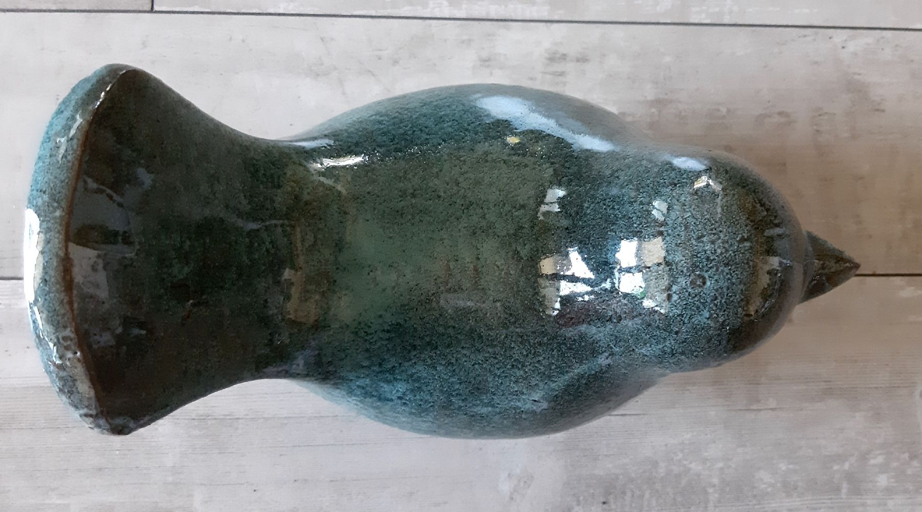 Skulpturen & Statuen: Grosser Keramik Vogel  -  Einzelstück  -  handgemacht – Neu (gemäss Beschreibung) aus Tagelswangen von BrigittaC01 1