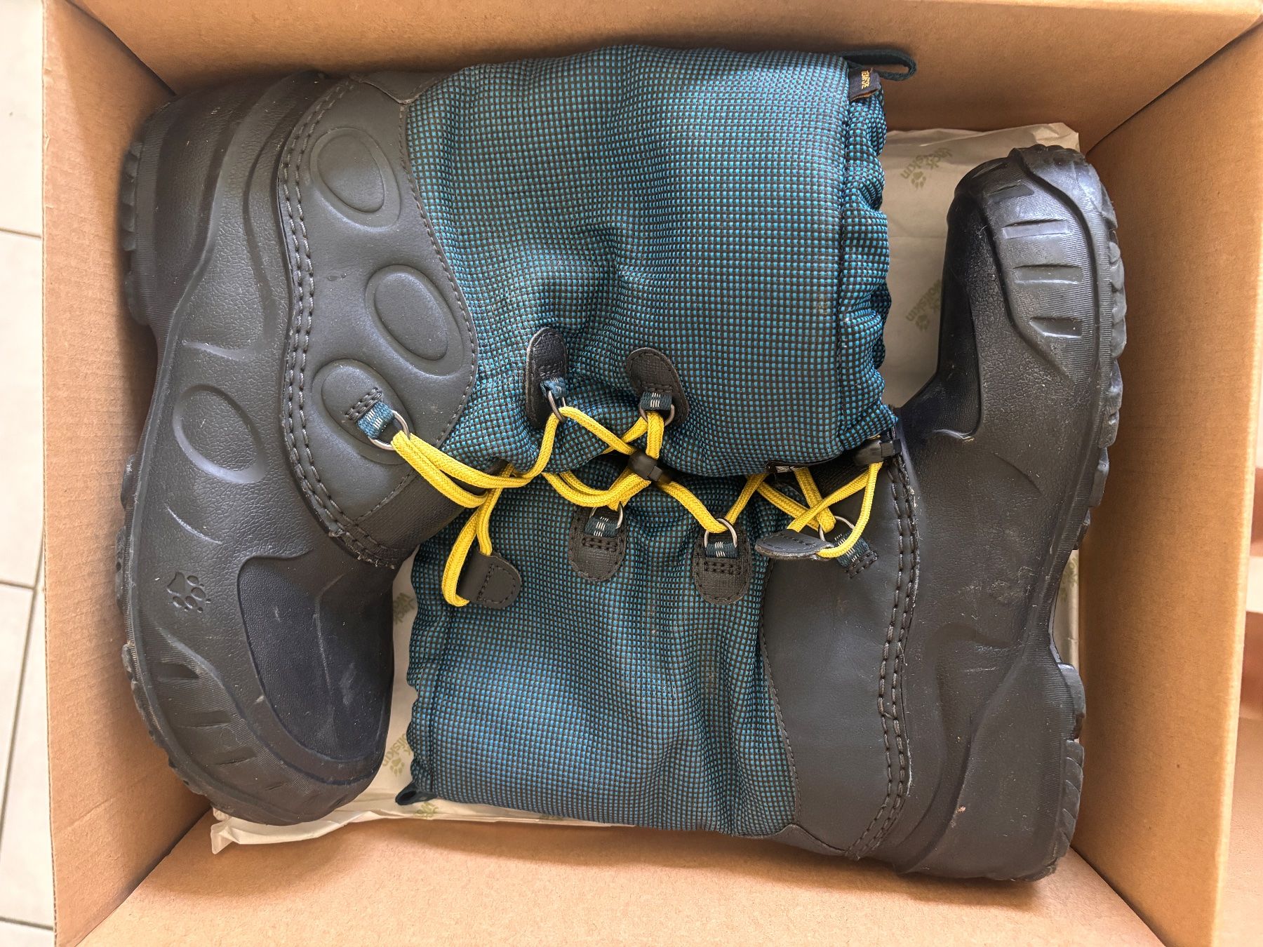 Jack Wolfskin Scarpe per ragazzi: Winterstiefel Gr 37 Jack Wolfskin – Usato da Thun venduto da Melpi2010